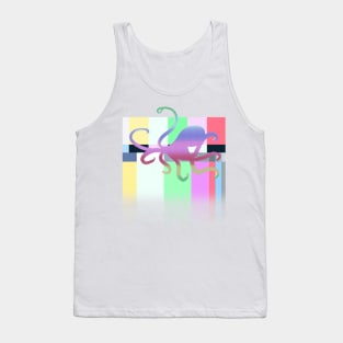 Gradient Octopus Tank Top